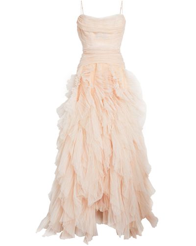 Maria Lucia Hohan Exclusive Strapless Maddie Gown - Pink