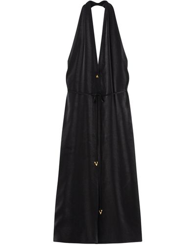 Aeron Halterneck Seraphine Dress - Black