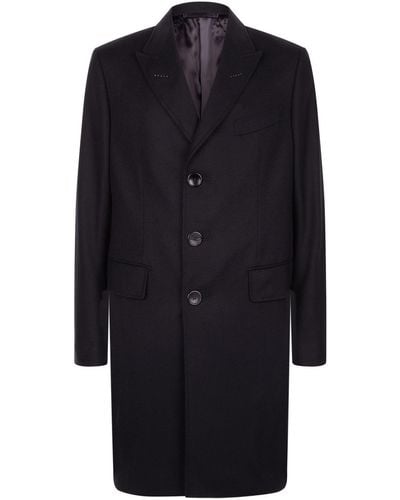 Tom Ford Cashmere Overcoat - Blue