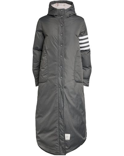 Thom Browne Long Down-filled Puffer Jacket - Grey