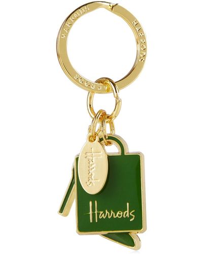 Harrods Shoe And Bag Keyring - Green