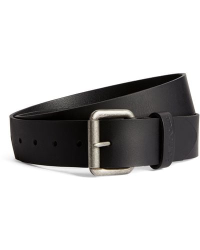 Barbour Leather Belt - Black