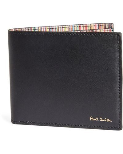 Paul Smith Leather Wallet And Socks Gift Set - Black