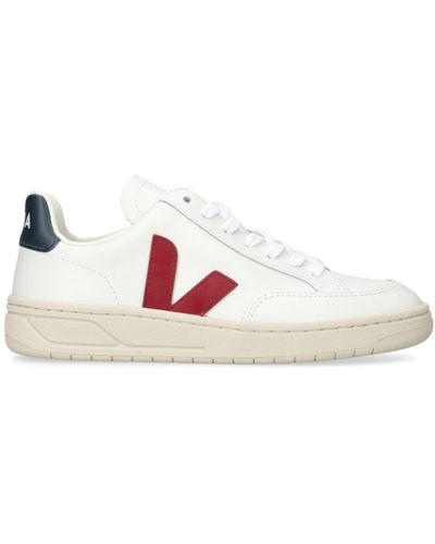 Veja Leather V-12 Sneakers - White