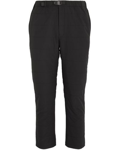 Snow Peak Padded Flexible Insulated Trousers - Black