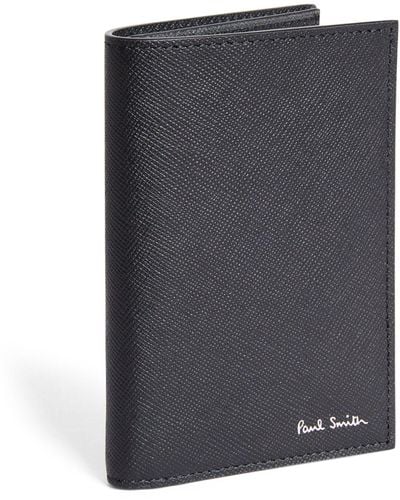 Paul Smith Leather Bifold Wallet - Grey