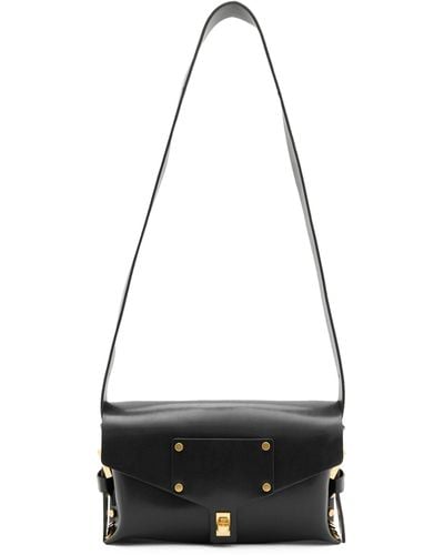 AllSaints Leather Miro Cross-body Bag - Black