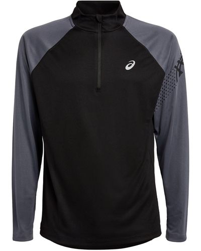 Asics Race Seamless Long Sleeve Running Top in Blue for Men | Lyst UK