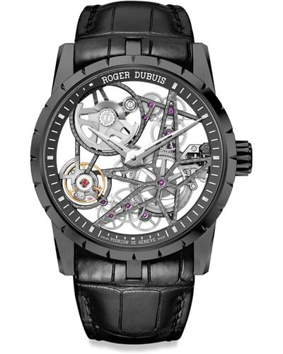 Roger Dubuis Titanium Excalibur Original Watch 42mm - Grey
