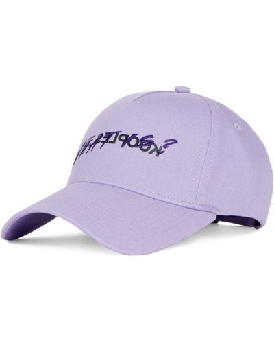 The Kooples Graphic Cap - Purple
