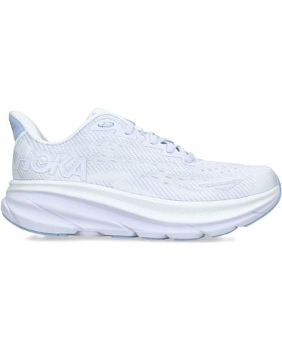 Hoka One One Clifton 9 Running Sneakers - White