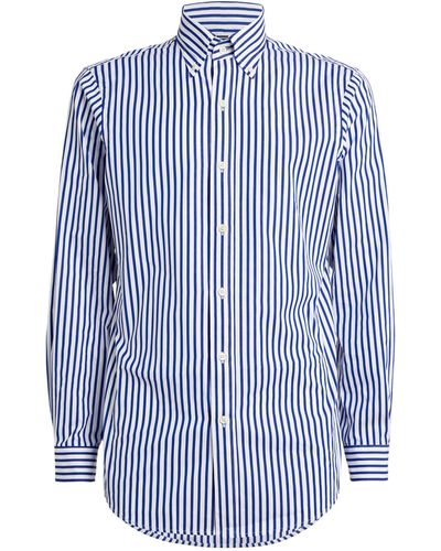 Polo Ralph Lauren Striped Button-down Shirt - Blue