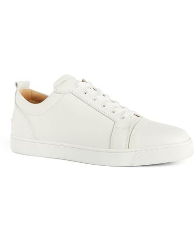 Christian Louboutin Rantulow Leather Sneaker - White