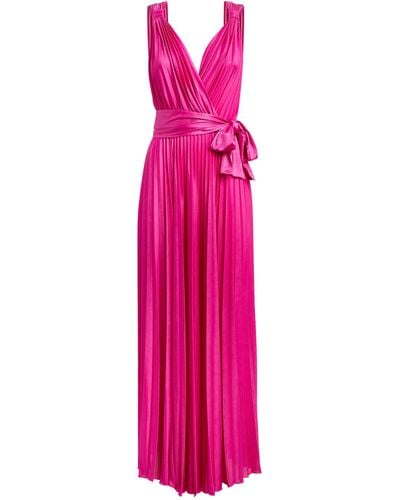 MAX&Co. Pleated Maxi Dress - Pink