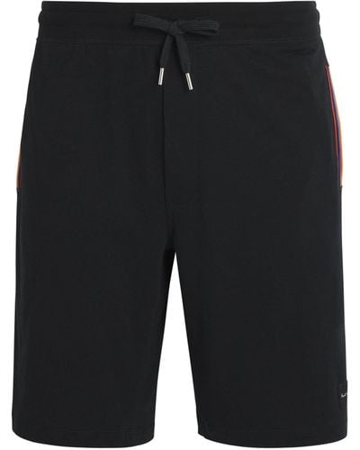 Paul Smith Jersey Lounge Shorts - Black