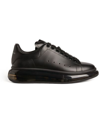 Alexander McQueen Leather Sneaker - Black