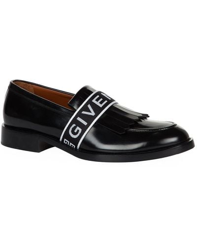 Givenchy Cruz Logo Loafers - Black