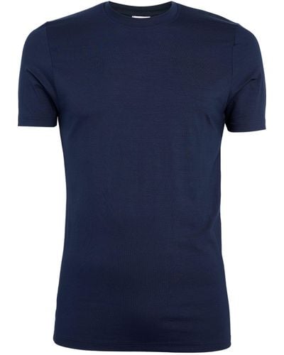Zimmerli of Switzerland Stretch-modal Pureness T-shirt - Blue