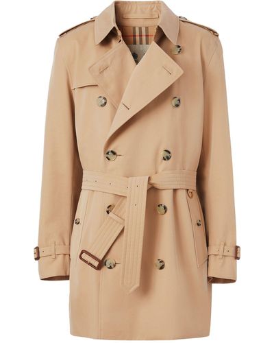 Burberry The Kensington Heritage Trench Coat - Natural