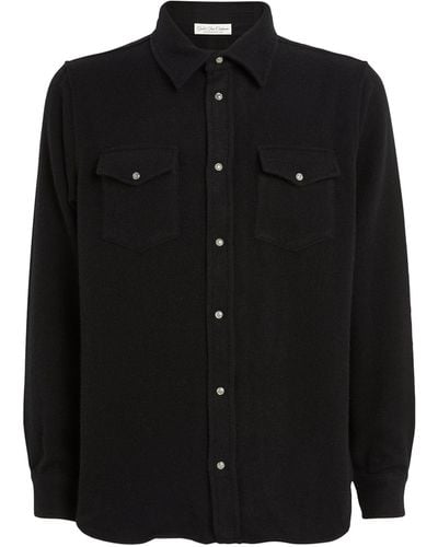 God's True Cashmere Cashmere And Sunstone Shirt - Black