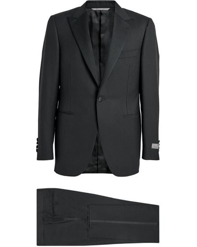 Canali Wool Suit - Black