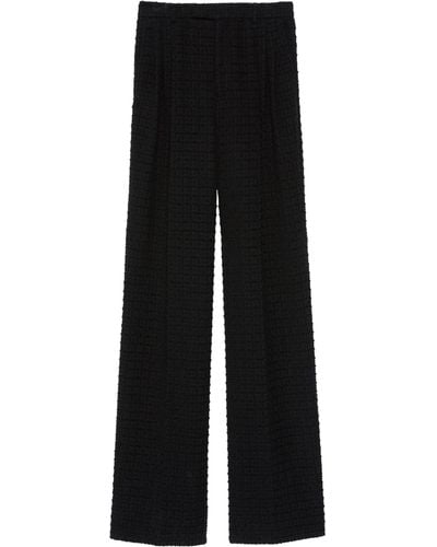 Gucci Tweed Tailored Pants - Black