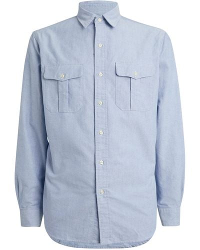 Polo Ralph Lauren Chest Pocket Oxford Shirt - Blue