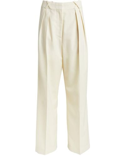 Rohe Pleated Tailored Pants - White