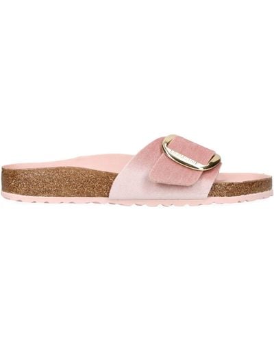 Birkenstock Velvet Madrid Sandals - Pink