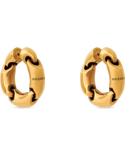 Balenciaga Solid 2.0 Earrings - Metallic