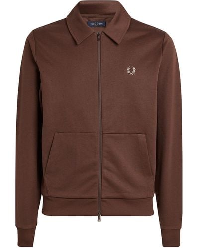 Fred Perry Track Jacket - Brown