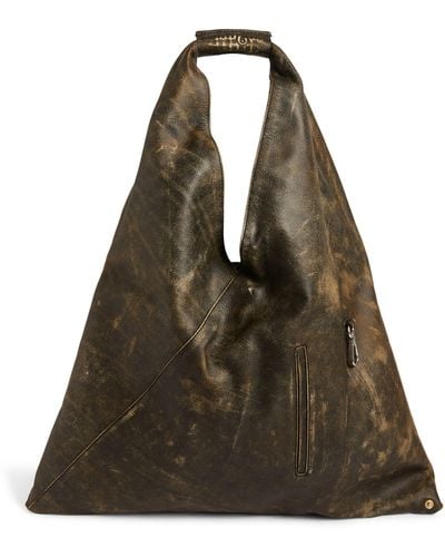 MM6 by Maison Martin Margiela Camouflage Japanese Tote Bag - Brown