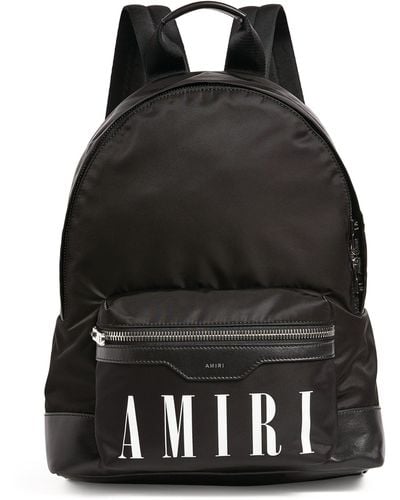 Amiri Logo Backpack - Black