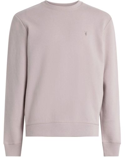 AllSaints Cotton Raven Sweatshirt - Pink