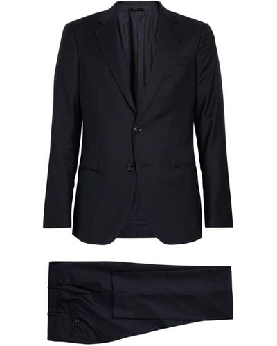 Giorgio Armani Wool-cashmere Two-piece Suit - Blue