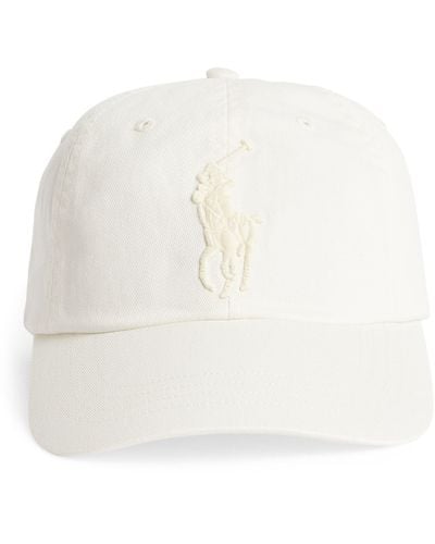 Polo Ralph Lauren Polo Pony Baseball Cap - White