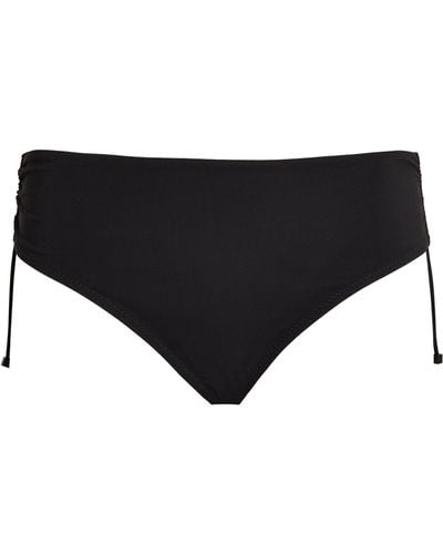 Shan Mid-rise Bikini Bottoms - Black