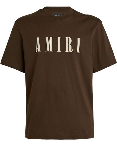 Amiri Logo T-shirt - Brown