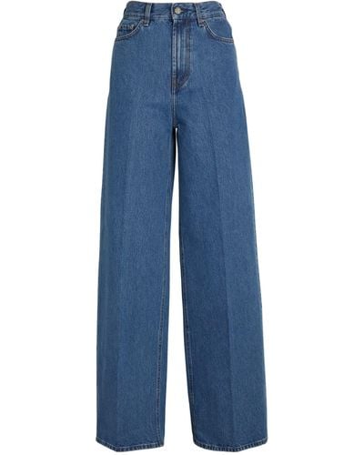Totême Wide-leg Jeans - Blue