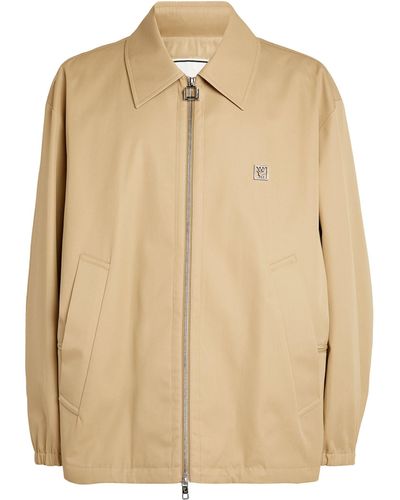 WOOYOUNGMI Cotton Collared Jacket - Natural