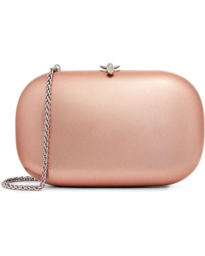 Jeffrey Levinson Oval Elina Plus Clutch Bag - Pink