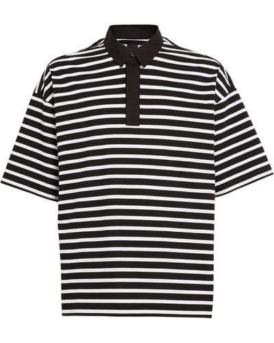 Juun.J Short-sleeve Polo Shirt - Black