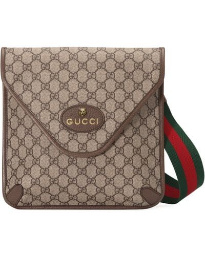 Gucci Neo Vintage Medium Messenger Bag - Brown