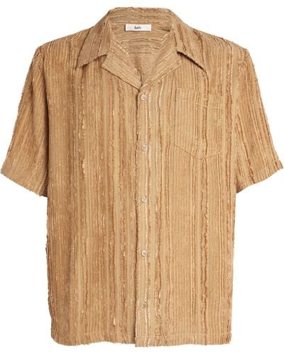 Séfr Textured Dalian Shirt - Natural