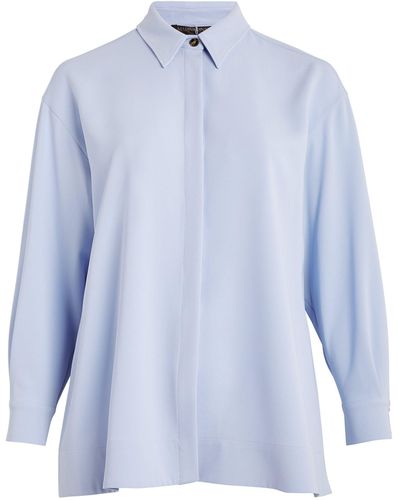 Marina Rinaldi Long-sleeve Shirt - Blue