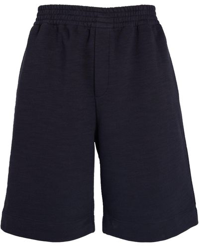 The Row Dovi Sweat Shorts - Blue