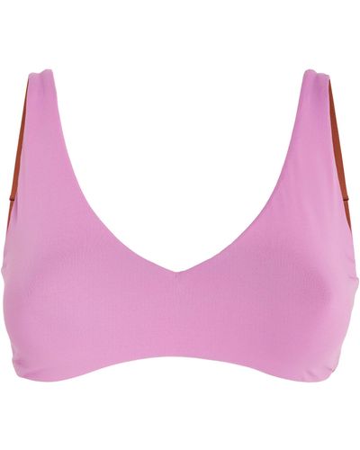 Gottex Reversible Au Naturel Bikini Top - Purple