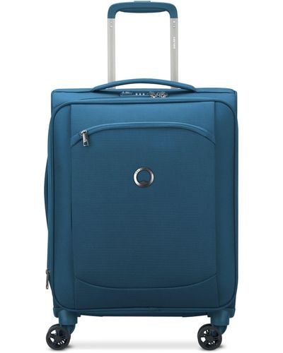 Delsey Soft Cabin Suitcase - Blue
