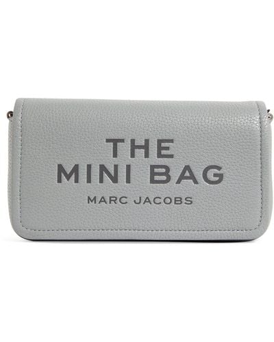 Marc Jacobs The Leather The Mini Bag - Grey