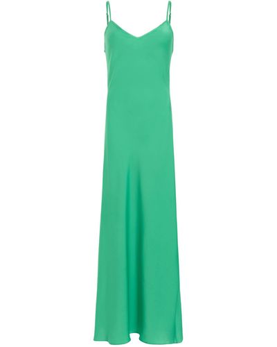 AllSaints Bryony Slip Dress - Green